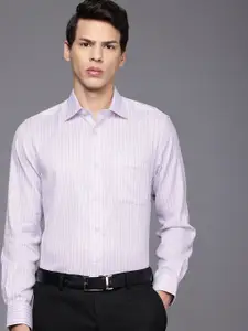 Louis Philippe Classic Fit Striped Formal Shirt