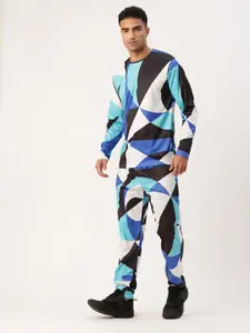 Sports52 wear Sports 52 wear Men Abstract Printed Tracksuit