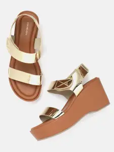 Van Heusen Open Toe Flatform Heels