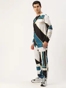 Sports52 wear Sports 52 wear Men Abstract Printed Tracksuit