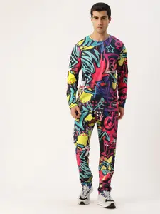 Sports52 wear Sports 52 wear Men Abstract Printed Tracksuit