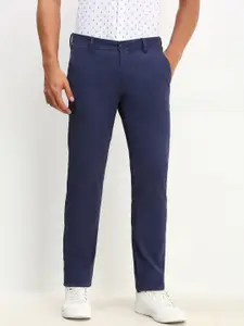 Allen Solly Men Slim Fit Smart Casual Chinos Trousers