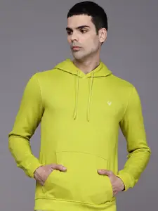 Allen Solly Solid Hooded Sweatshirt
