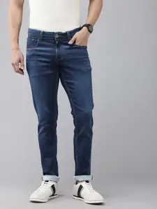 SPYKAR Men Skinny Slim Fit Low-Rise Light Fade Stretchable Jeans