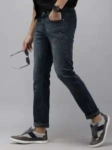 SPYKAR Men Slim Fit Low-Rise Light Fade Stretchable Jeans