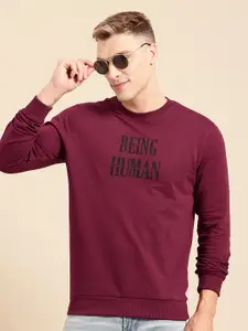 Being Human Men Pure Cotton Sweatshirt
