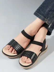 The Roadster Lifestyle Co Women Open Toe Flats