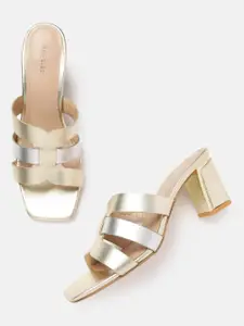 Van Heusen Open Toe Block Heels