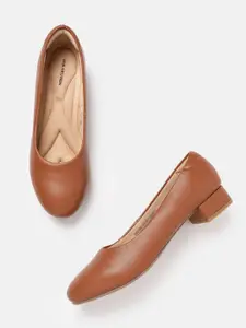 Van Heusen Block Heeled Pumps