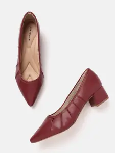 Van Heusen Block Heeled Pumps