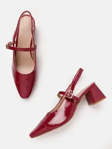 Van Heusen Block Heeled Mary Janes