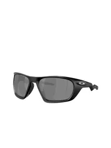OAKLEY Men Polarized Grey Lens Rectangle Sunglasses - 0OO943194310160