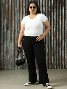 Freeform By High Star Women High-Rise Straight Fit Jeans