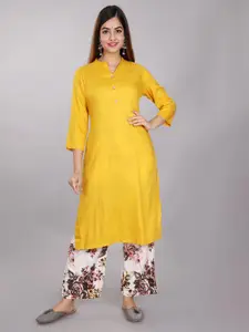 BAESD Mandarin Collar Straight Kurta
