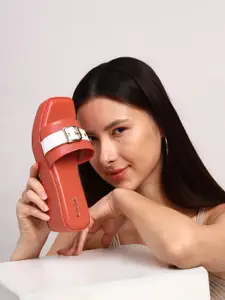 Lavie Women Solid Wedge Heel Gladiators