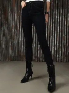 High Star Women Super Skinny Fit High-Rise Jeans