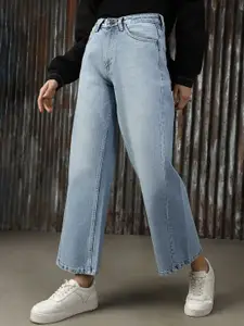 High Star Women 90'S Baggy Fit High-Rise Light Fade Jeans