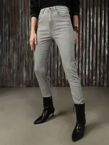 High Star Women Super Skinny Fit High-Rise Jeans