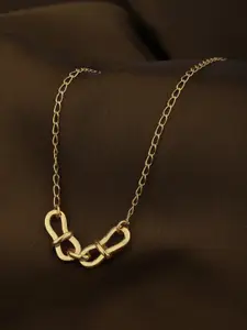 Carlton London 18kt Gold Plated Necklace