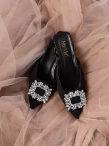 MyMy footwear Women Embellished Party Kitten Pumps