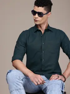 Roadster Men Premium Linen Cotton Casual Shirt