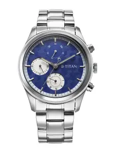 Titan Men Calendar Bracelet Style Analogue Watch 10026SM02