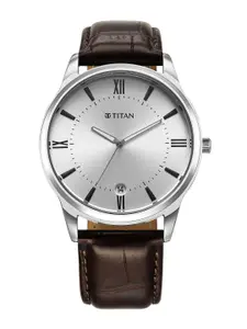 Titan Men Analogue Watch 10027SL01