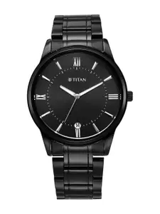 Titan Men Bracelet Style Straps Analogue Watch 10027NM01