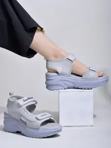 Stylestry Women PU Platform Sandals