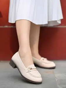 Stylestry Women Everyday Loafers With Buckle Design