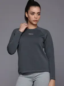 HRX by Hrithik Roshan Brand Logo Printed Sweatshirt