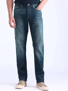 Flying Machine Men Slim Fit Light Fade Stretchable Cotton Jeans