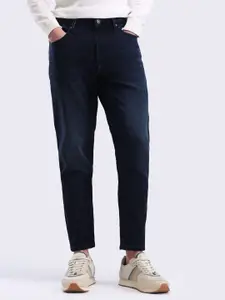 Flying Machine Men Tapered Fit Heavy Fade Stretchable Cotton Jeans