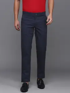 Louis Philippe Sport Men Comfort Slim Fit Semiformal Chinos Trousers