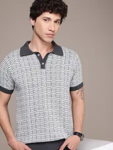 French Connection Polo Collar Bio Finish T-shirt