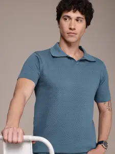 French Connection Polo Collar Bio Finish T-shirt