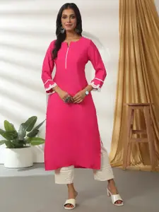Likha Three Quarter Sleeved  Kurta