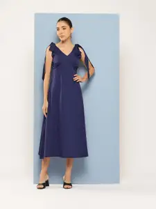 Chemistry Crepe Empire Midi Dress