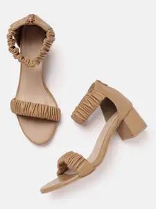 Van Heusen Open Toe Block Heels