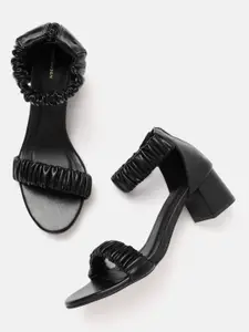 Van Heusen Open Toe Block Heels