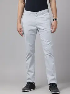 Blackberrys Men Printed Slim Fit Trousers