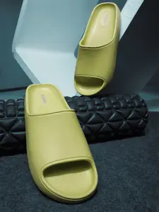 Action Women Solid Slip-On Rubber Sliders