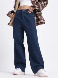 DressBerry Women Off-Duty Vibes Straight Fit Jeans