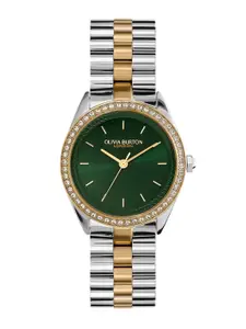 Olivia Burton Women Bejewelled Embellished Analogue Watch 24000137