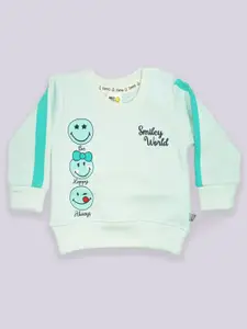 YK X Tinyo Infant Girls Graphic Printed Sweatshirt