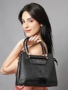 Carlton London Women Textured Swagger Satchel