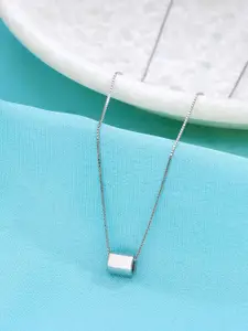 KAI JEWEL 925 Sterling Silver Rose Gold-Plated Necklace