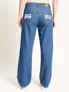 Bene Kleed Women Classic Straight Fit Pure Cotton Jeans