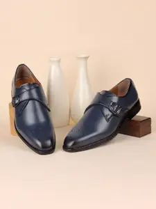 LOUIS STITCH Men Formal Slip-On Monk Shoes