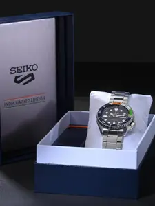 SEIKO Men Dial & Stainless Steel Bracelet Style Straps Analogue Automatic Watch SRPK81K1